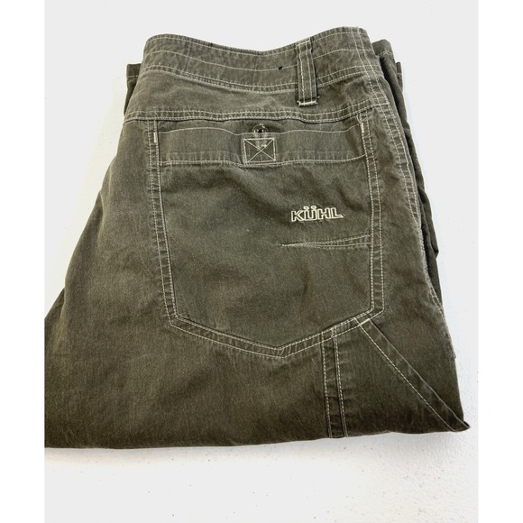 Kuhl Other - Kuhl Renegade Men's Olive Green Utility Cargo Hiking Trail Shorts Size 36